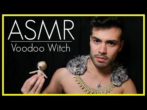 ASMR - Voodoo Witch Doctor Role Play (Male Whisper, Soft Spoken, Water Sounds, Oil, Echoed)