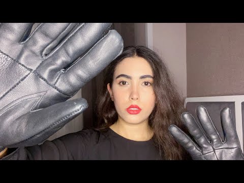 ASMR | Go To Deepest Level Of Sleep (Slow Hand Movements With Leather Gloves)