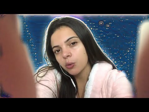 ASMR SKIN CARE (CAMERA BRUSHING, MOUTH SOUNDS, WATER SOUNDS, TUC TUC)