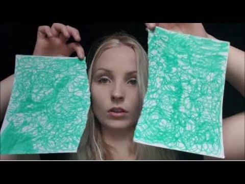 ASMR - Texter Scribbling And Page Tearing