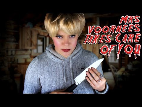 Mrs. Voorhees Takes Care of You - ASMR - (Scalp Massage, Personal Attention, Murder)