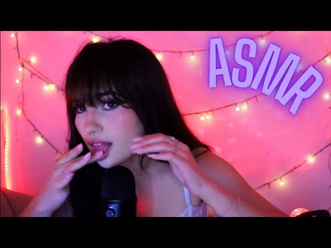 ASMR l SPIT PAINTING GOSTOSO E RELAXANTE 🤤💦👅
