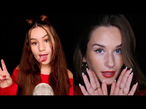 ASMR deutsch | „Merry Christmas“ in different languages 🎅🏽♥️ Collab with @ASMR MARLIFE so tingly!