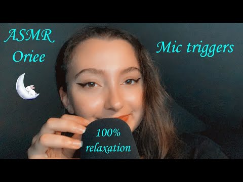 ASMR | Mic triggers for relaxation 😵