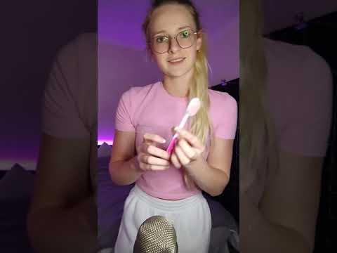 ASMR with the color pink #asmr #shorts #pink