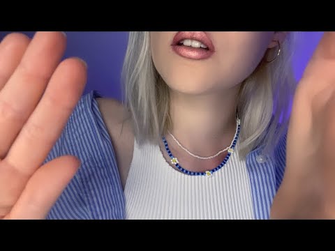 ASMR - Repeating „May I touch you“ ✨