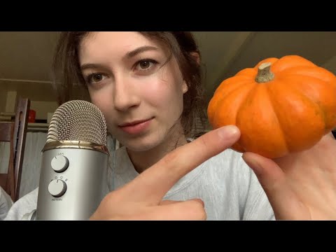 ASMR with a pumpkin :D