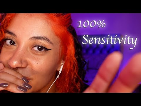 100% Sensitivity ASMR (sleepy & intense) 💤 😴