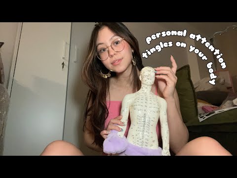 ASMR Personal Attention - Giving You Tingles on Your Body (Tapping & Scratching All Over)