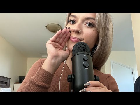 ASMR| Pure Inaudible Whispering, Super Relaxing/ Clicky Inaudible Whispers