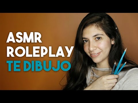 ASMR en Español - Te Dibujo (Roleplay) 🥰