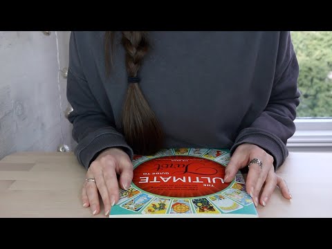 ASMR Whisper Unboxing Book | Page turning | The Ultimate Guide To Tarot