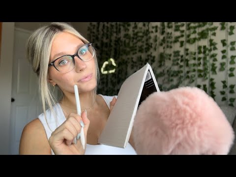 ASMR- Asking You Random Questions (Clicky Whisper, Word Repetition, Typing, Slight Mouth Sounds)