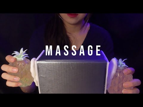 ASMR 🎧 Ear Massage with Pineapple?? (No Talking)