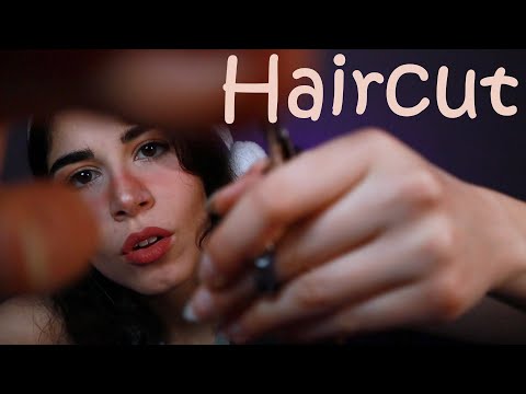 CUTTING YOUR HAIR ✂️ ASMR Roleplay ✂️ layered sounds
