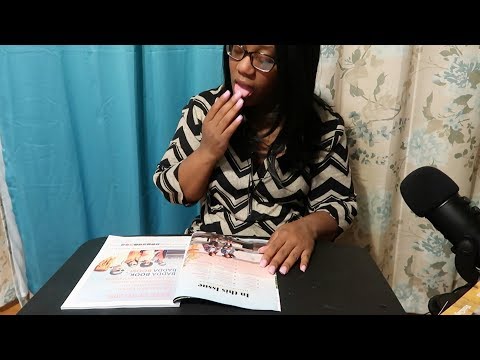 ASMR | 1HOUR | FINGER LICKING | PAGE TURNING | MAGAZINES #9