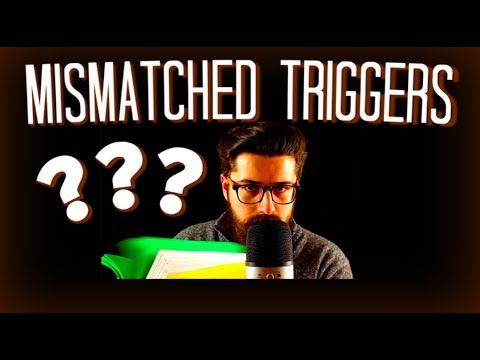 Mismatched Triggers ASMR no talking tingles