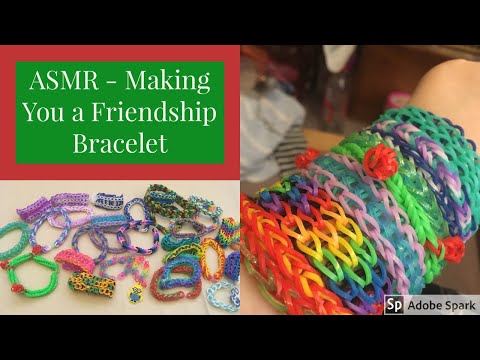 ASMR - Let's make bracelets together (Making you a bracelet)