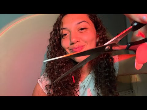 ASMR~ fast cutting your hair in 10 mins ✂️ (hairstylist roleplay)