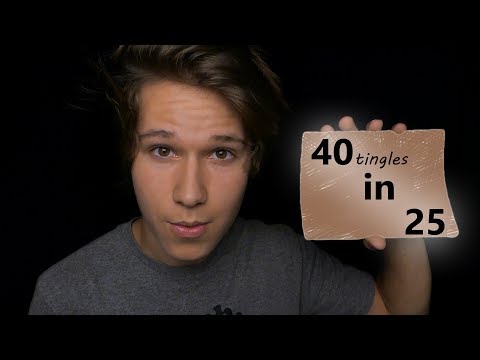 ASMR 40 Triggers as Fast as Possible