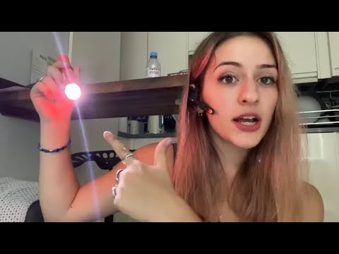 UNPREDICTABLE ASMR: with medical elements, lights, measuring, fast whispering etc