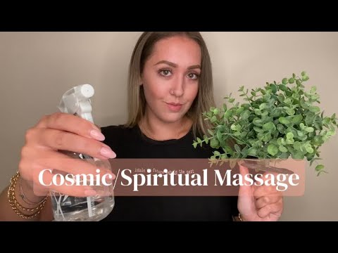 ASMR Cosmic|Spiritual Massage Roleplay (FAST and LOUD)
