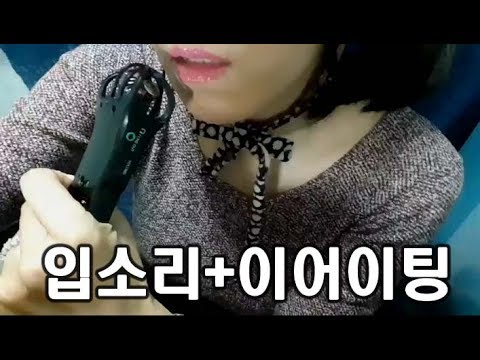 이어이팅,리킹+자극적 입소리 팅글 (ear eating＆mouth sound) [입쏘리 ASMR]
