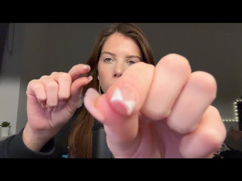 ASMR | Negative energy plucking, Face brushing, Fast/Slow tapping and more ✨