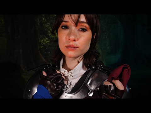 ASMR Lady Knight Takes Care of You ⚔️ | Personal Attention, Night Ambience