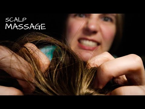 ASMR Fast & Rough Scalp Massage