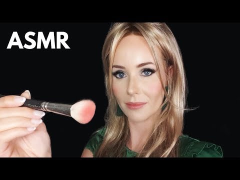 ASMR Makeup Roleplay 💄 With lots of Mic Brushing Sounds 😴 Sleep Tight