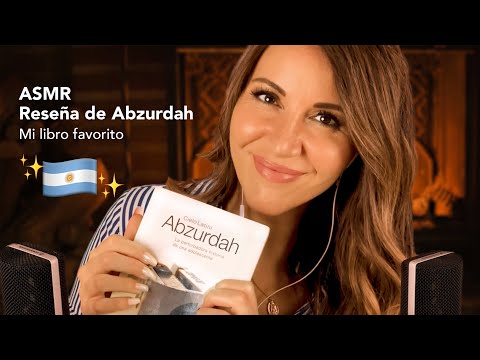 ASMR en Español • Te platico acerca de mi libro favorito • Abzurdah, escrito por Cielo Latini