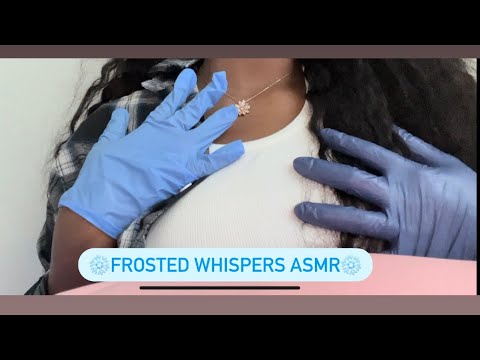 ASMR | Scratching | Latex Gloves & Gum Chewing |❄️💋