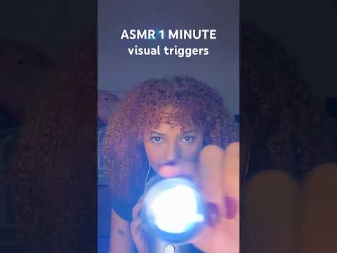 ASMR 1 MINUTE visual triggers and hand movements #fastandaggressive #lighttriggers #shorts