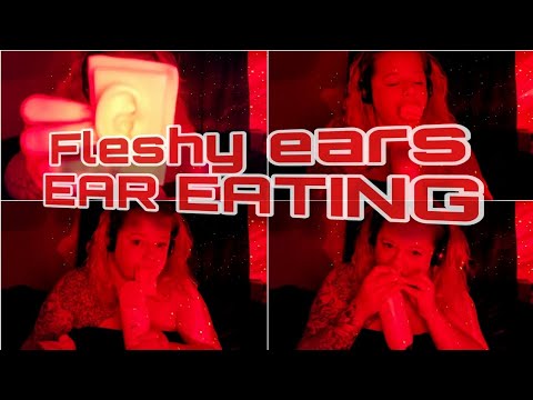 [ASMR] Fleshy ear eating (whispering) - Patreon teaser -