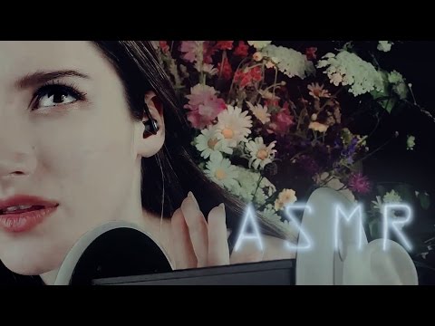 АСМР ASMR - 3Dio 👂 дуновение в ушки, кисточка и массаж ушек - нежно и приятно ♥
