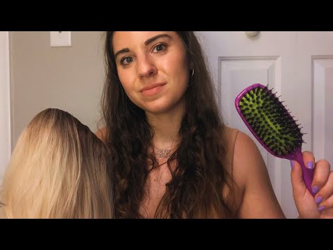 ASMR || Dreamy Personal Attention After a Long Day || Hair Play 💆‍♀️