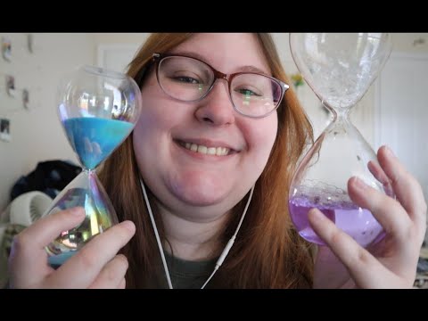 ASMR | Hourglass Trigger | Sand Sounds, Singing Water Sounds
