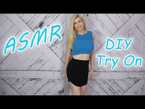 ASMR // DIY Haul - Clothing Try On