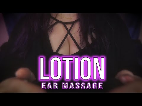 🕊️ ASMR | Massaging your hearing holes with love and lotion. 💜