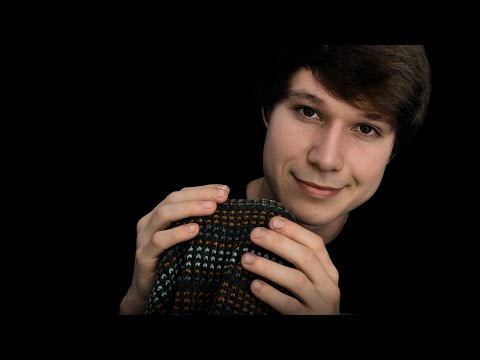 ASMR microphone brushing and relaxing whispering