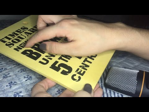ASMR: TRACING OBJECTS + TAPPING