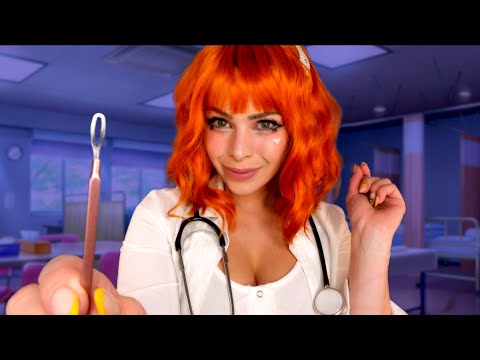 ASMR Anime Doctor Examination (& Pops Your Pimples 💉)