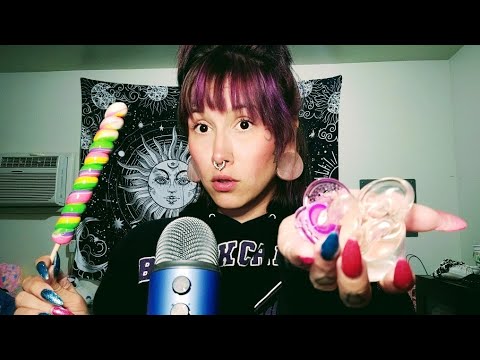 ASMR | Mouth sounds extravaganza ✨ Lens licking, ear eating, unicorn lolli, paci +