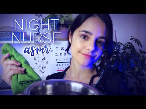 ASMR Night Nurse takes care of you 🌡 Personal attention Medical Roleplay