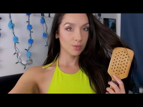 ASMR - Brushing Your Hair For Sleep | Brushing Sounds (Personal Attention)