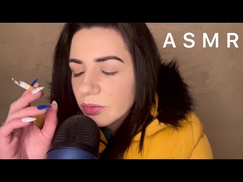 ASMR Request | Brain Melting Whispers 🤤 (Trigger Words, Hand Movements & Smoking)