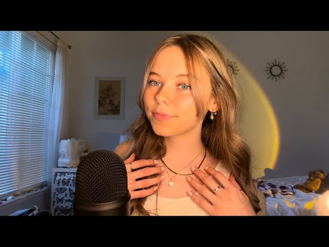 ASMR Shirt scratching and jewelry sounds✨