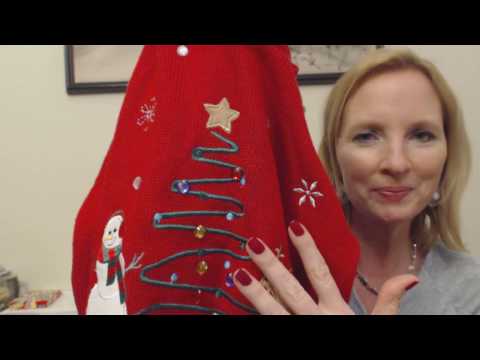 ASMR Whisper Show & Tell ~ Ugly Christmas Sweaters