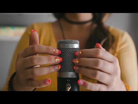 ASMR NEW MIC Scratching & Tapping Fast (no talking)
